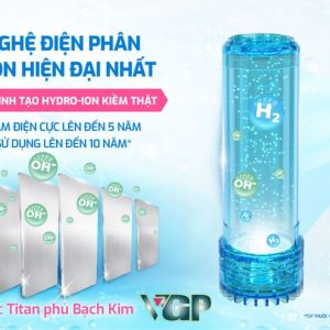 Máy lọc nước Karofi KAE-S88 PROMAX dùng Công nghệ điện phân Hydro ion hiện đại nhất