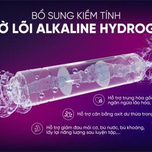 Máy lọc nước Mutosi Daklak có trang bị Lõi Alkeline Hydrogen